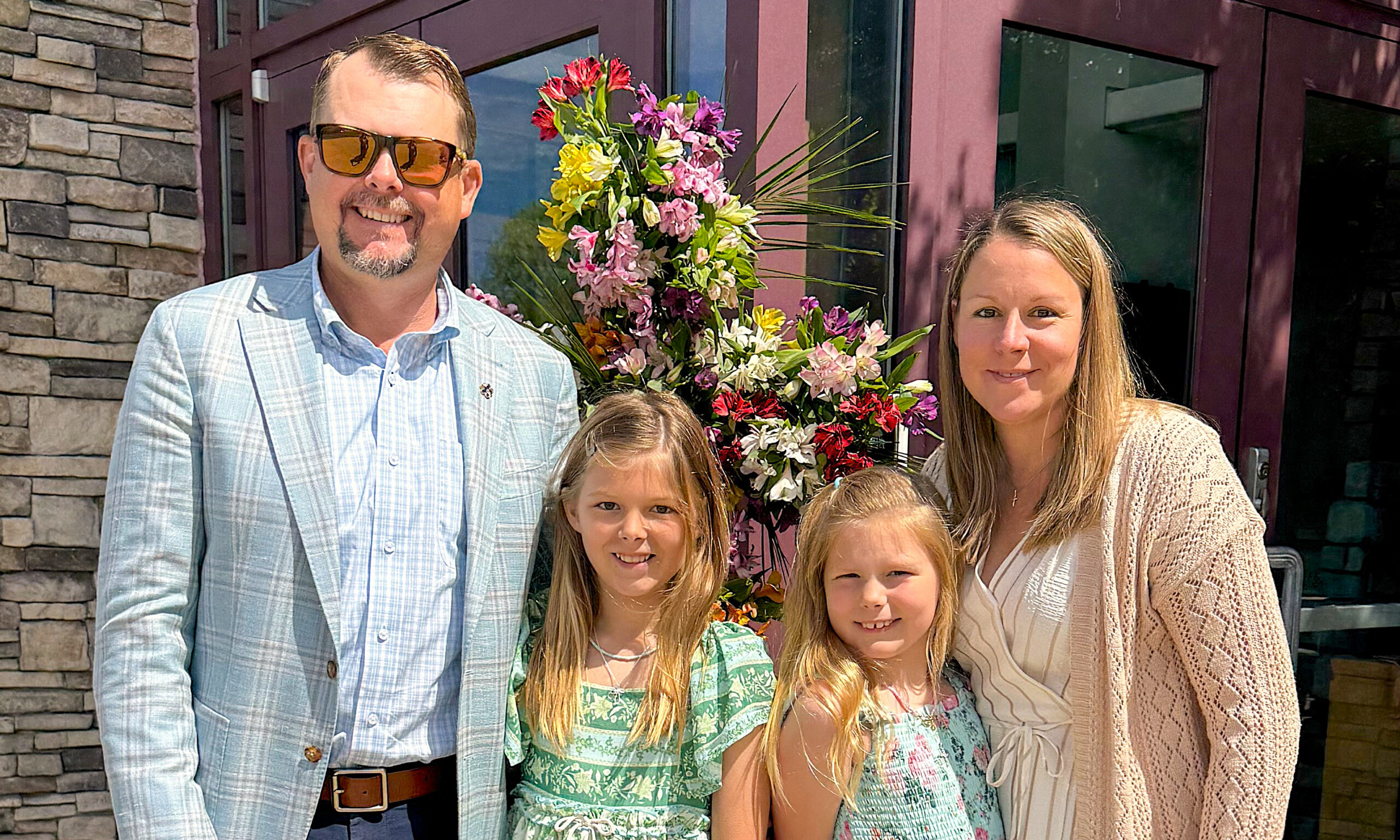 Clif Fesler and family