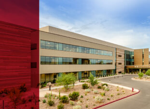website header for the Banner University Medical Center Tucson project