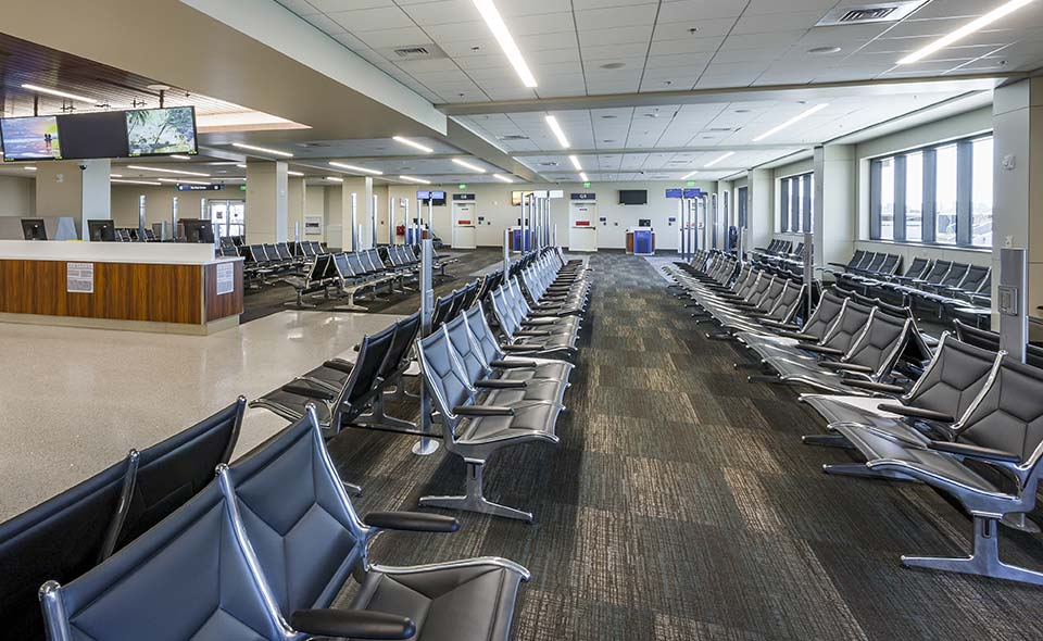 Construction of Southwest Airlines HNL Gate 6