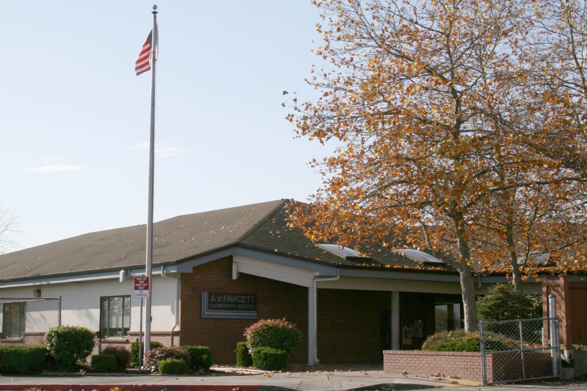 Existing Fawcett Elementary School