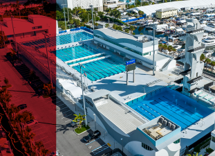 Fort Lauderdale Aquatic Center website header image