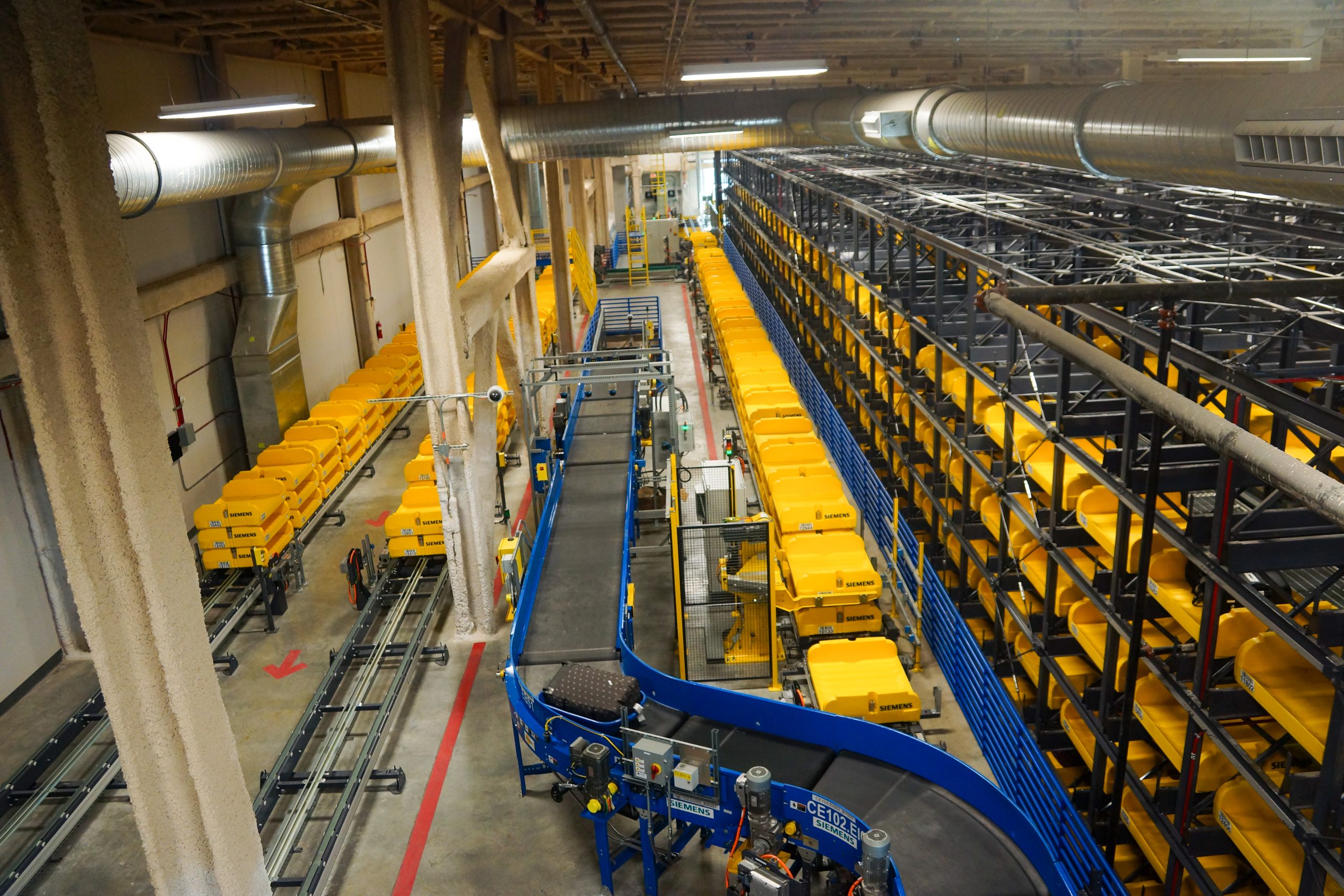United Airlines Terminal C & E Baggage Handling System
