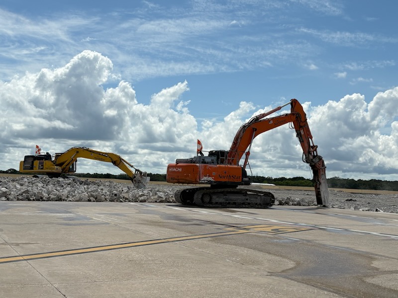 Tampa International Airport recycling concrete