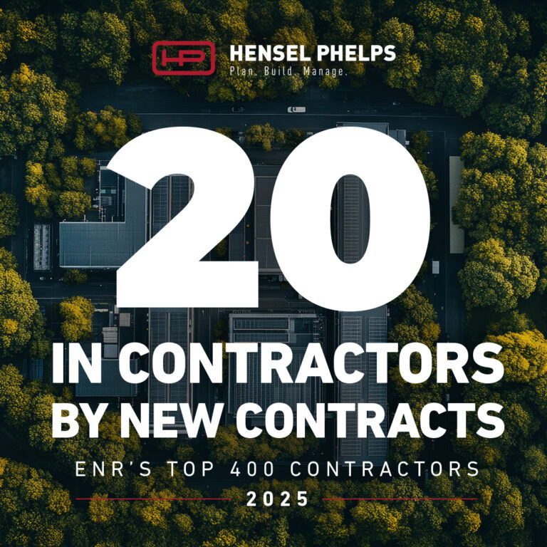 Hensel Phelps' Engineering News Record (ENR) Rankings
