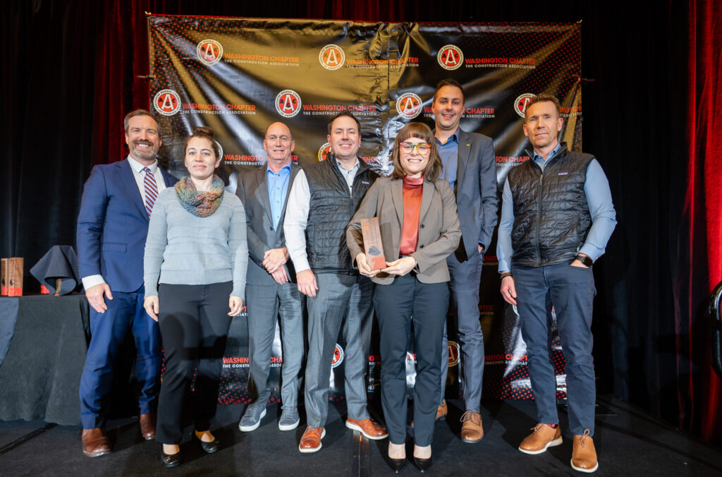 The University of Washington's Interdisciplinary Engineering Building design-build team.