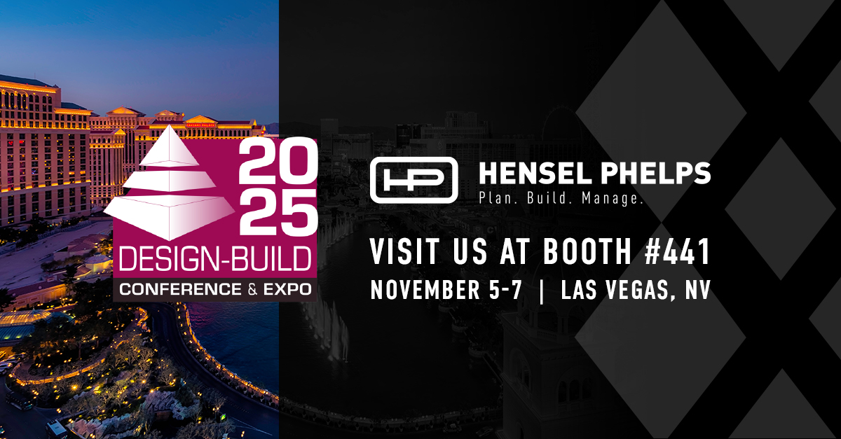 DBIA Conference Announcement for Hensel Phelps website header image