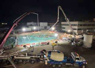 Sand Island Wastewater Treatment Plant construction site