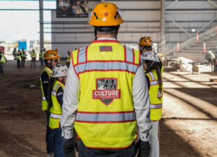 Hensel Phelps Construction Workers with PPE