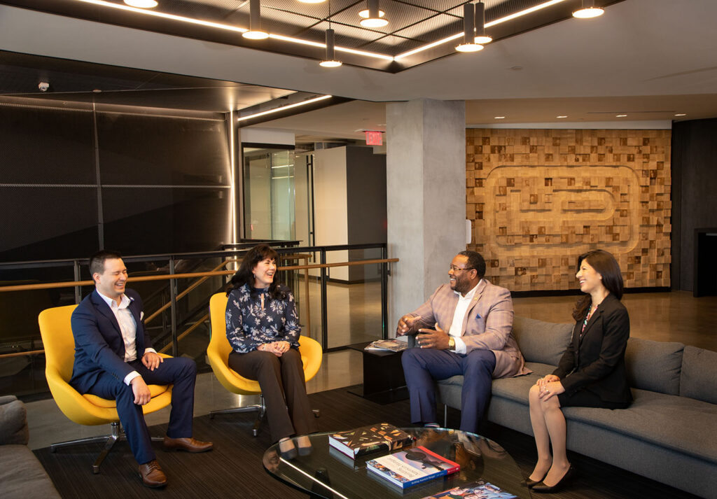 Hensel Phelps Supplier Diversity meeting with our trade partner.