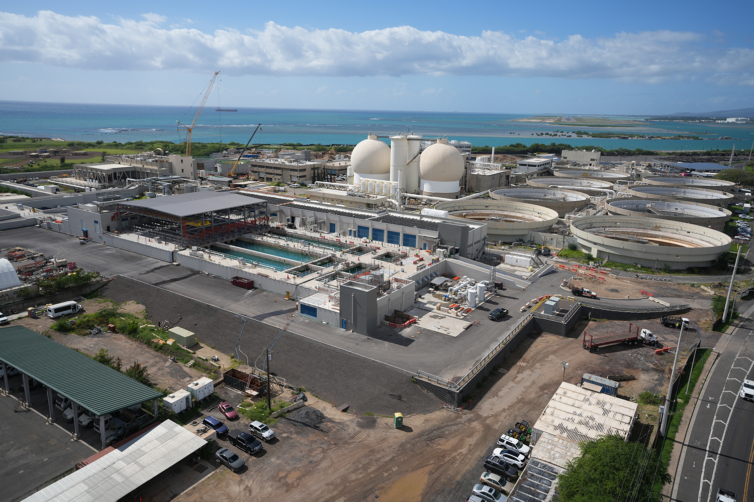 The Sand Island WWTP Secondary Treatment Phase 1