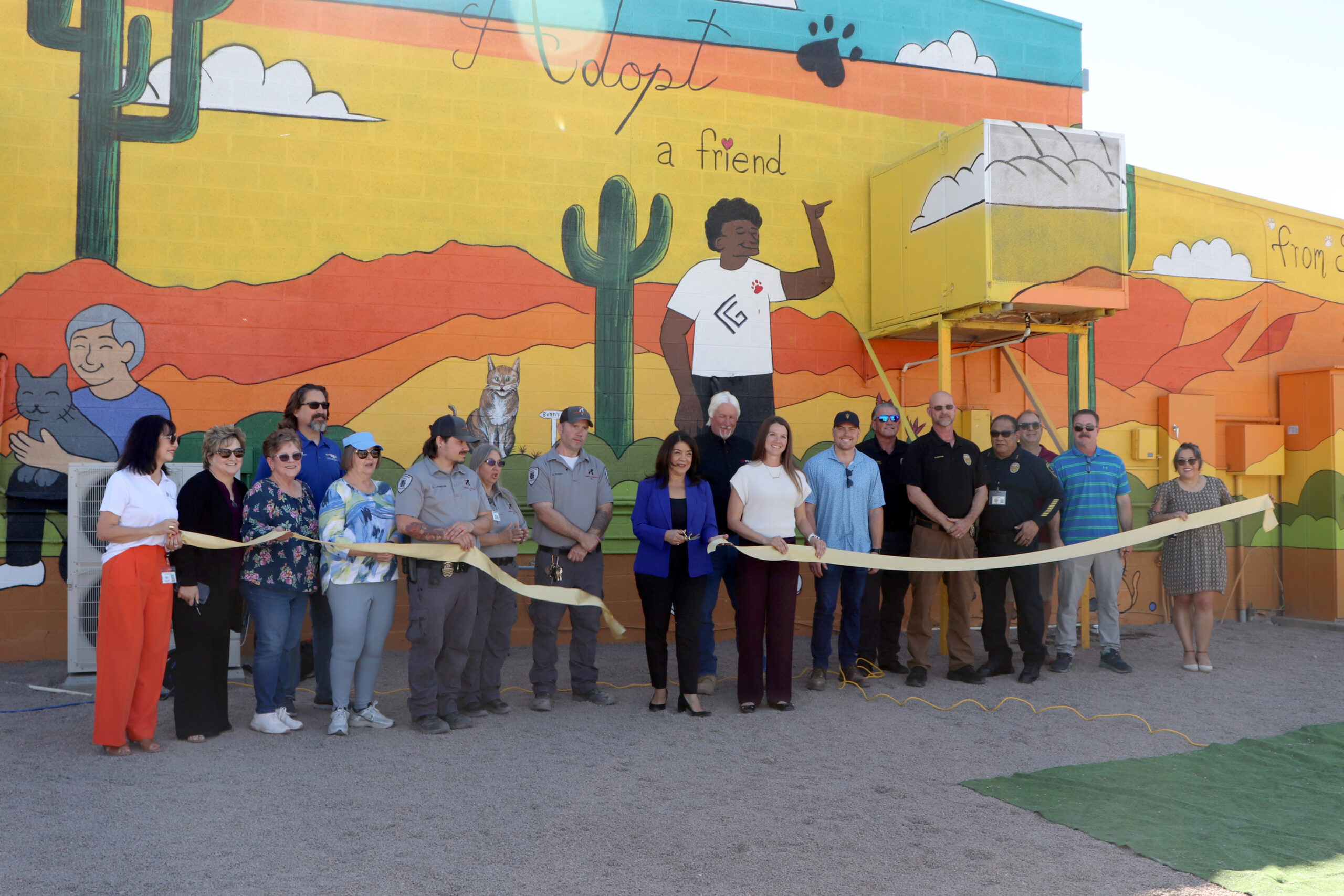 Ribbon-cutting at Casa Grande new Animal Care and Adoption Center