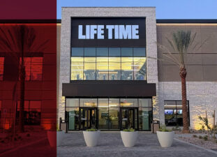 Life Time Gilbert front entrance