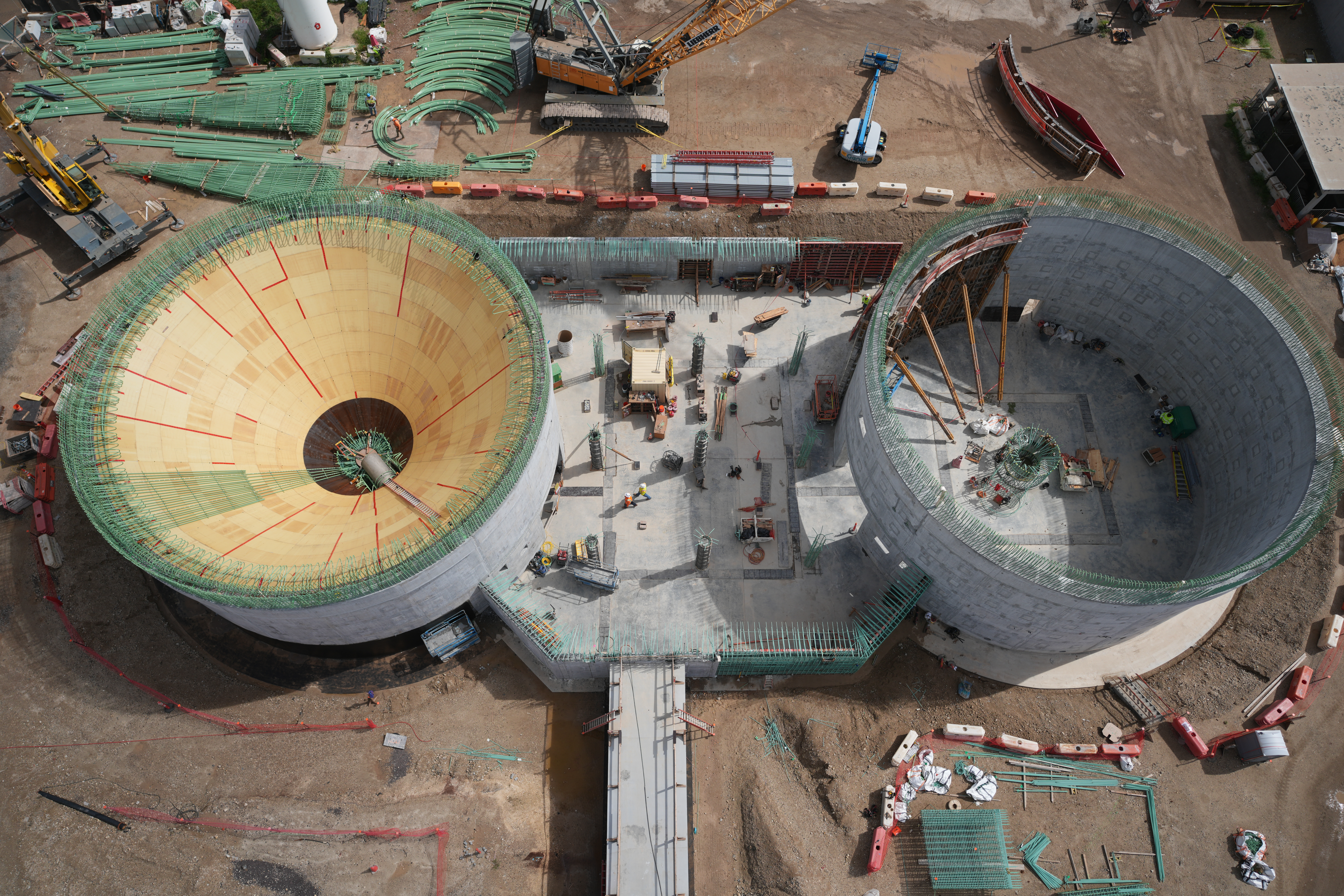 Anaerobic Digester Construction Advances at Synagro