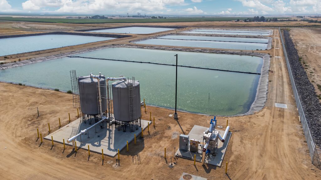 Kuna East Water/Wastewater Infrastructure Project lagoons