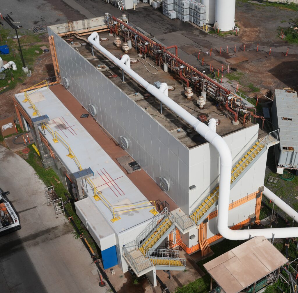 blend tank facility
