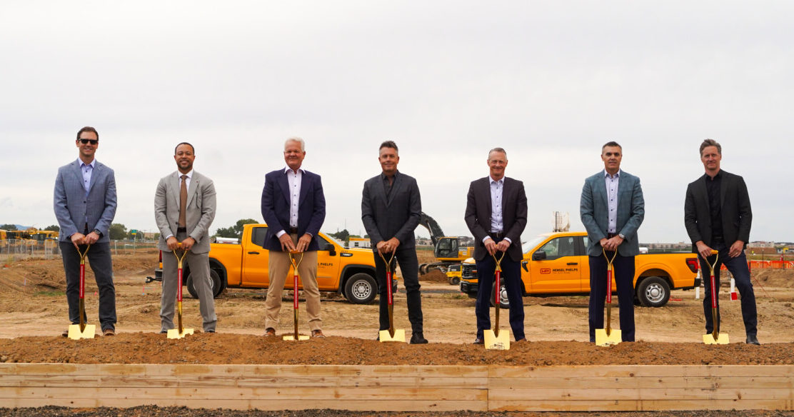 HPHQ groundbreaking shovel ceremony